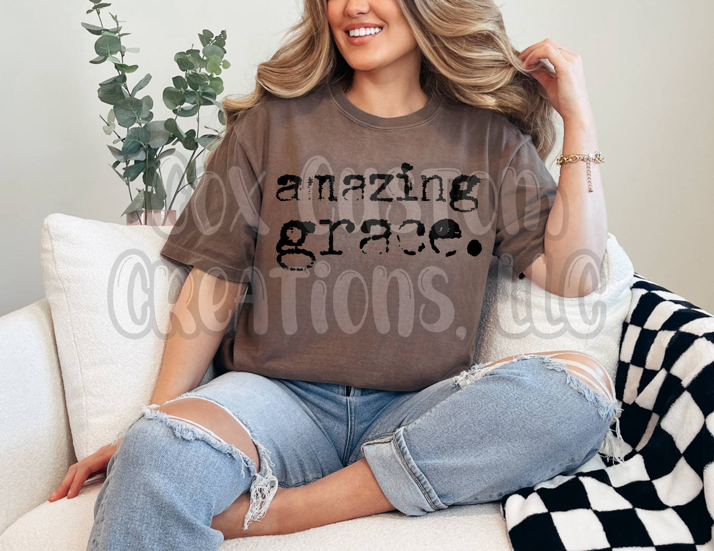 Amazing Grace Grunge Shirt