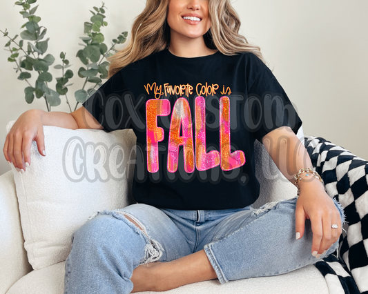 Fall is my Favorite Color