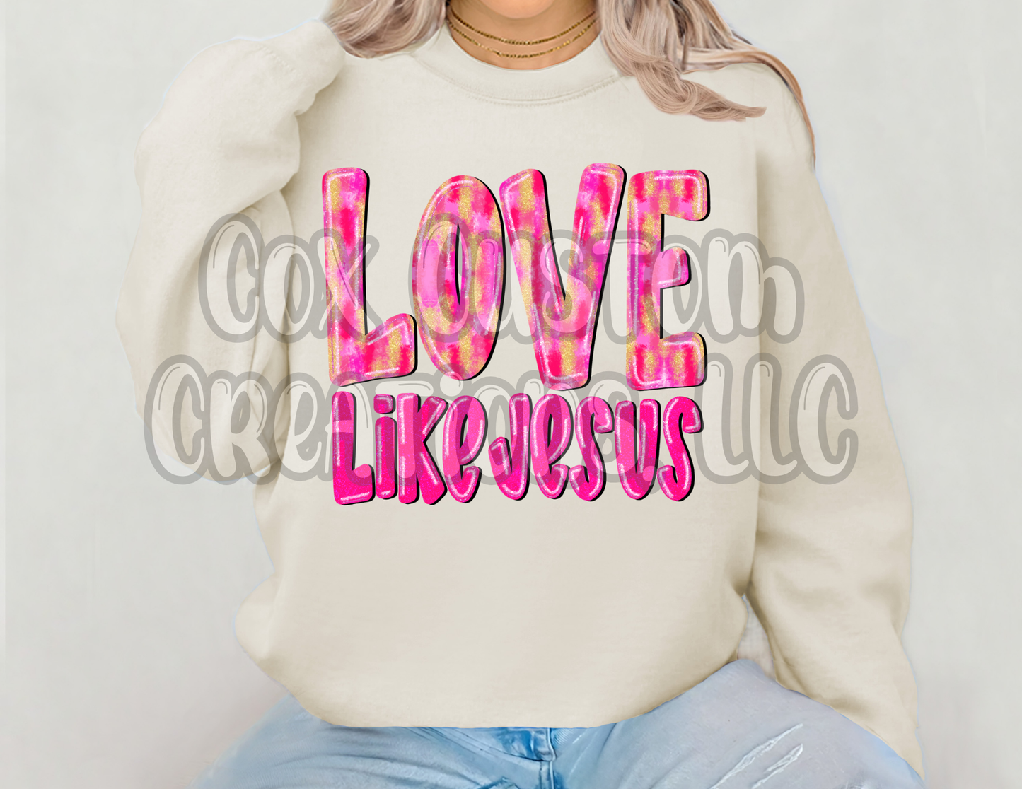 Love Like Jesus Neon Shirt