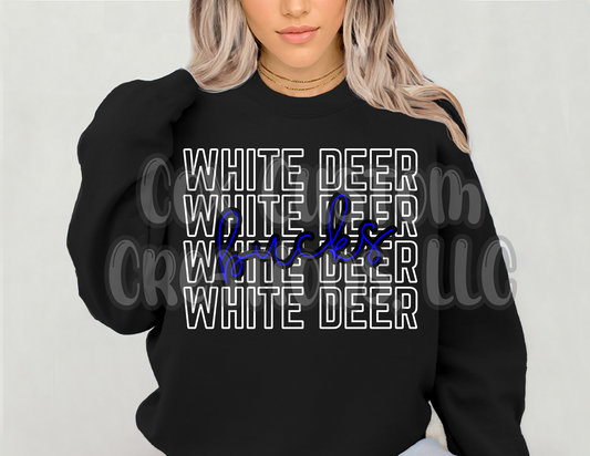 White Deer Bucks Shirt