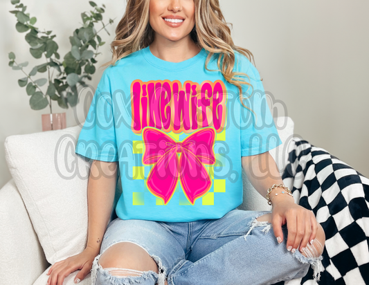 Linewife Neon Bow