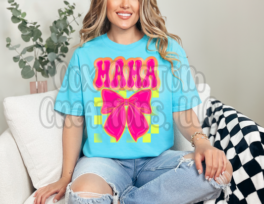Mama Neon Bow
