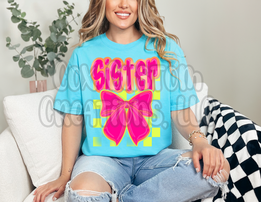 Kids Sister Neon Bow